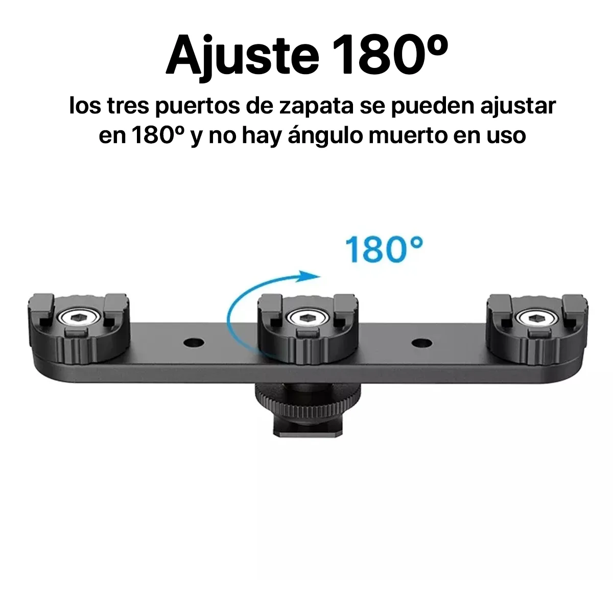ULANZI - Bracket de expansión de  Zapata 180° Triple Ulanzi PT-23