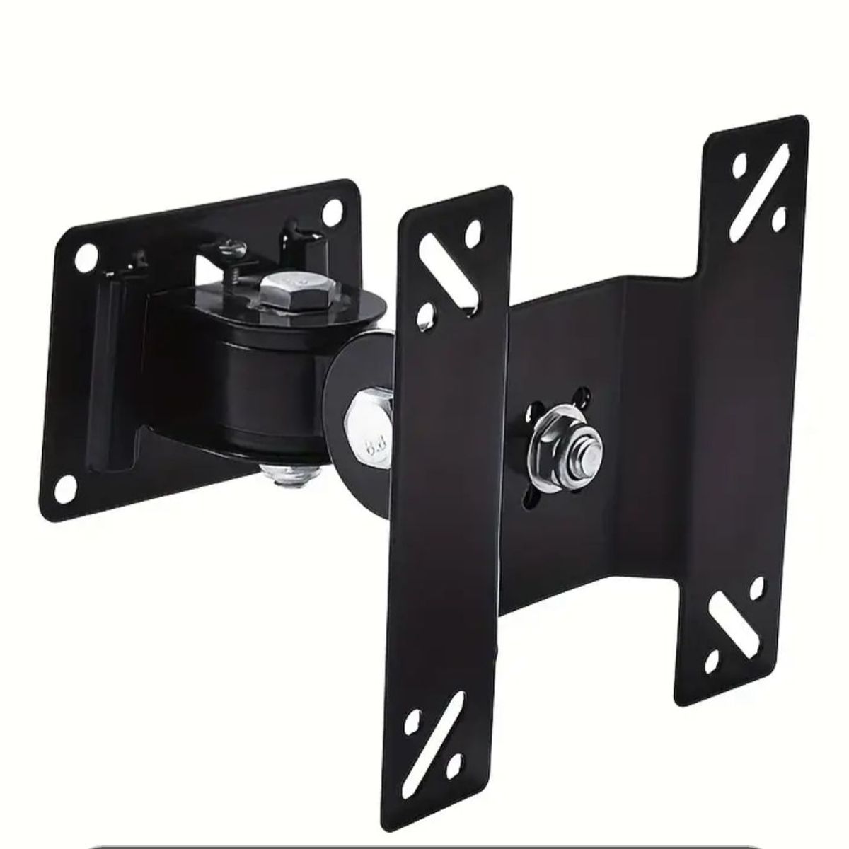 GENERICO - RACK FIJO INCLINABLE DE MONITOR O TV 14 A 27" /NEGRO