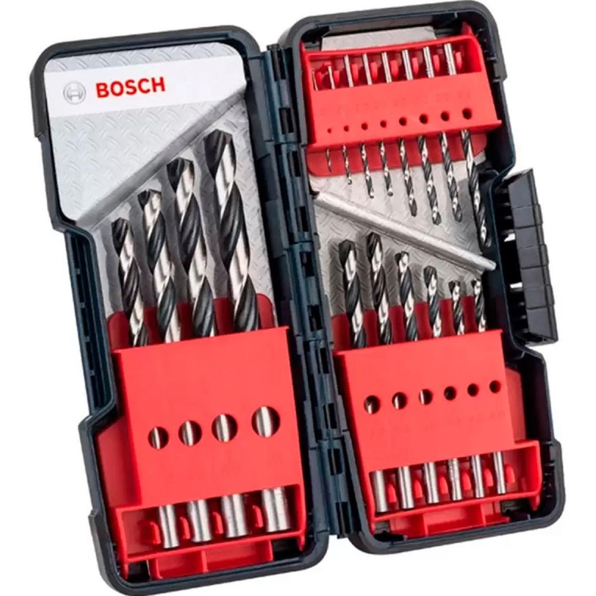 BOSCH - Set 18 Pzas Broca Metal Hss Pointteq Bosch