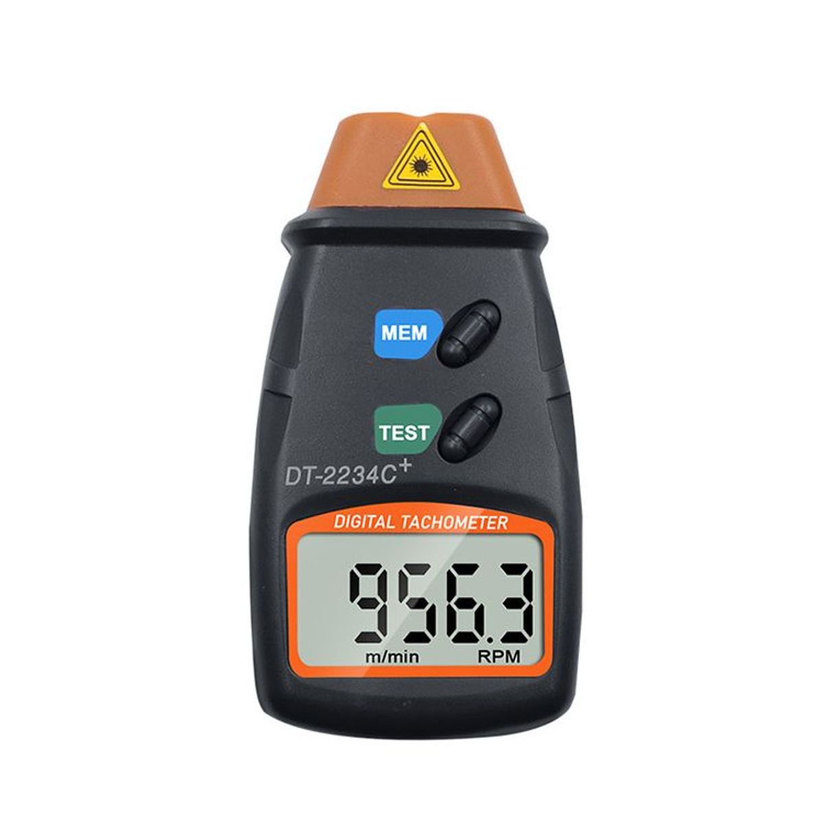 OEM - Tacómetro Digital Láser Sin Contacto De 2,5 A 99,999 Rpm DT-2234C+