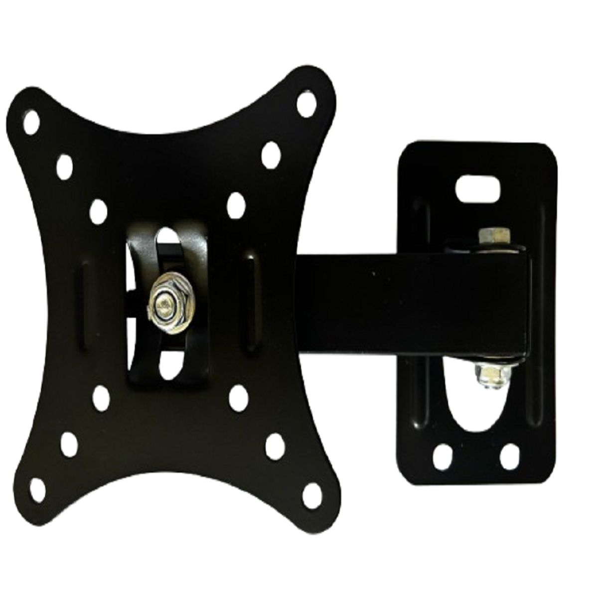 GENERICO - Rack movil de un brazo para monitor 14 a 27" / NEGRO