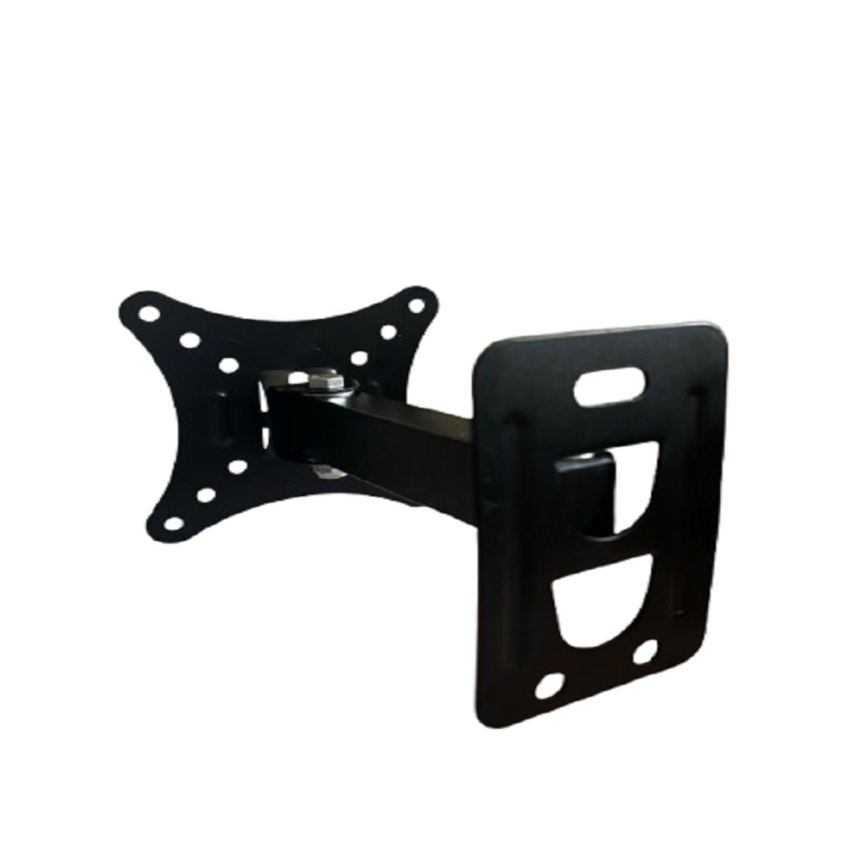 GENERICO - Rack movil de un brazo para monitor 14 a 27" / NEGRO