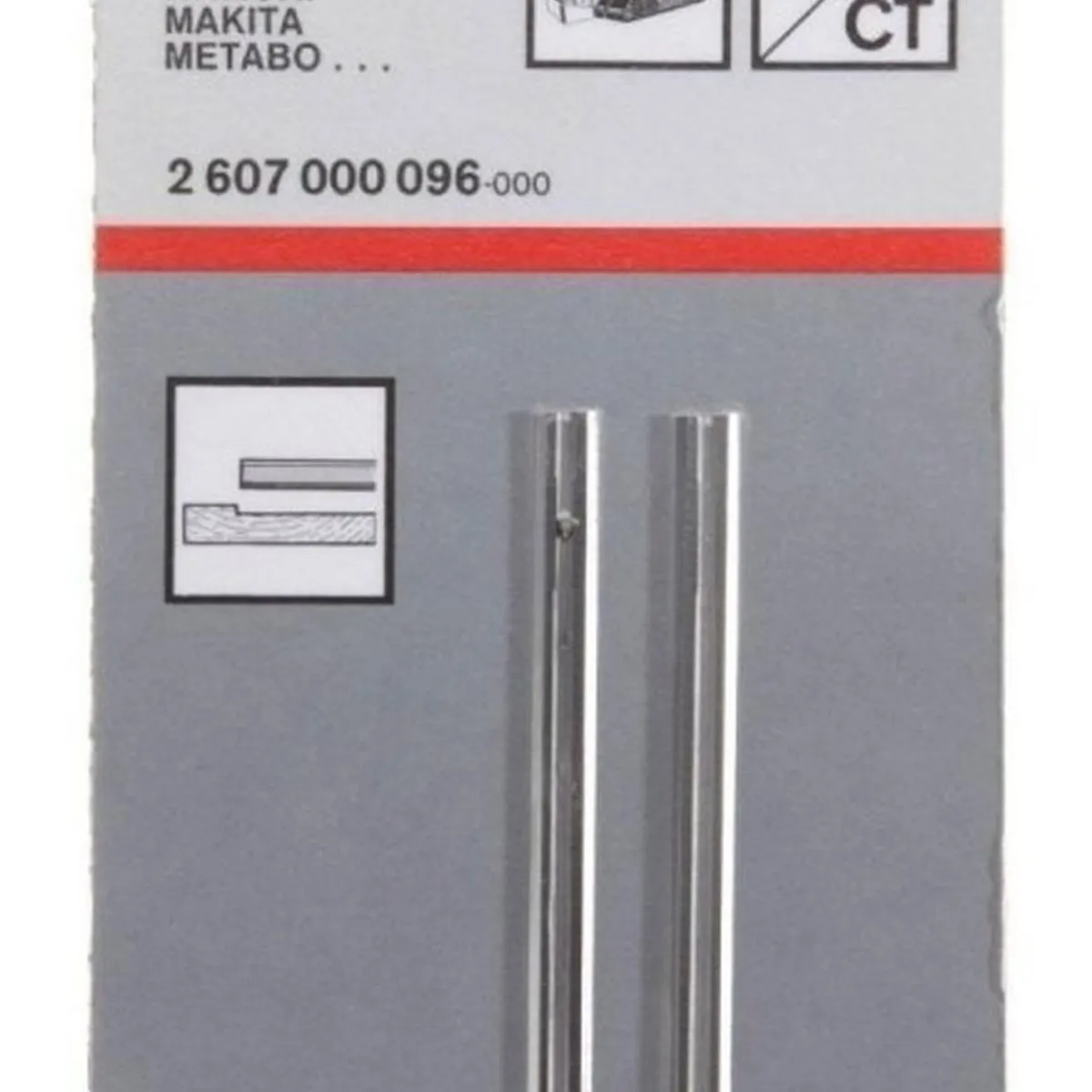 BOSCH - Cuchilla Gho 20-82.(universal) Para Cepillo Electrico