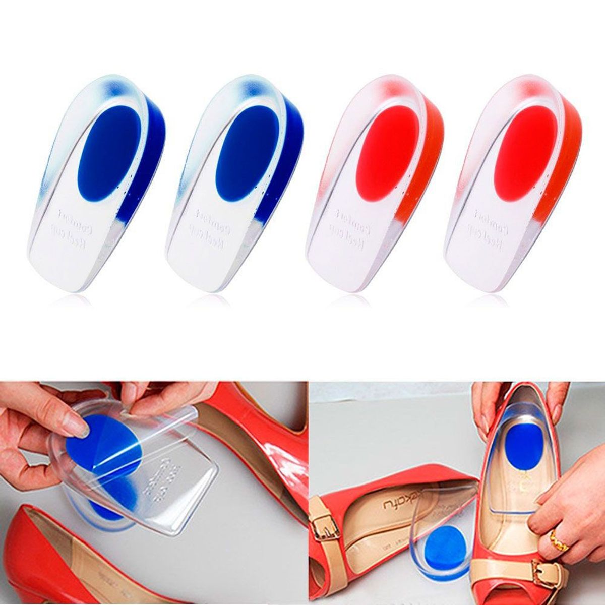 MEGIMPERU - Taloneras de Silicona para Espolón para Mujer