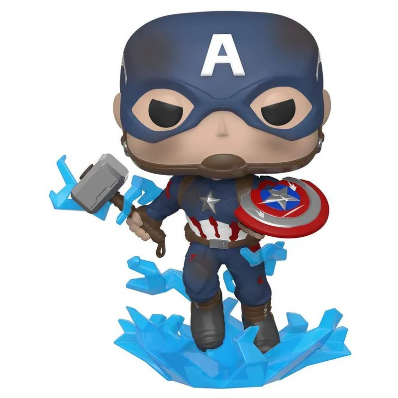 FUNKO - Funko - Pop Avengers Capitan America Escudo Roto