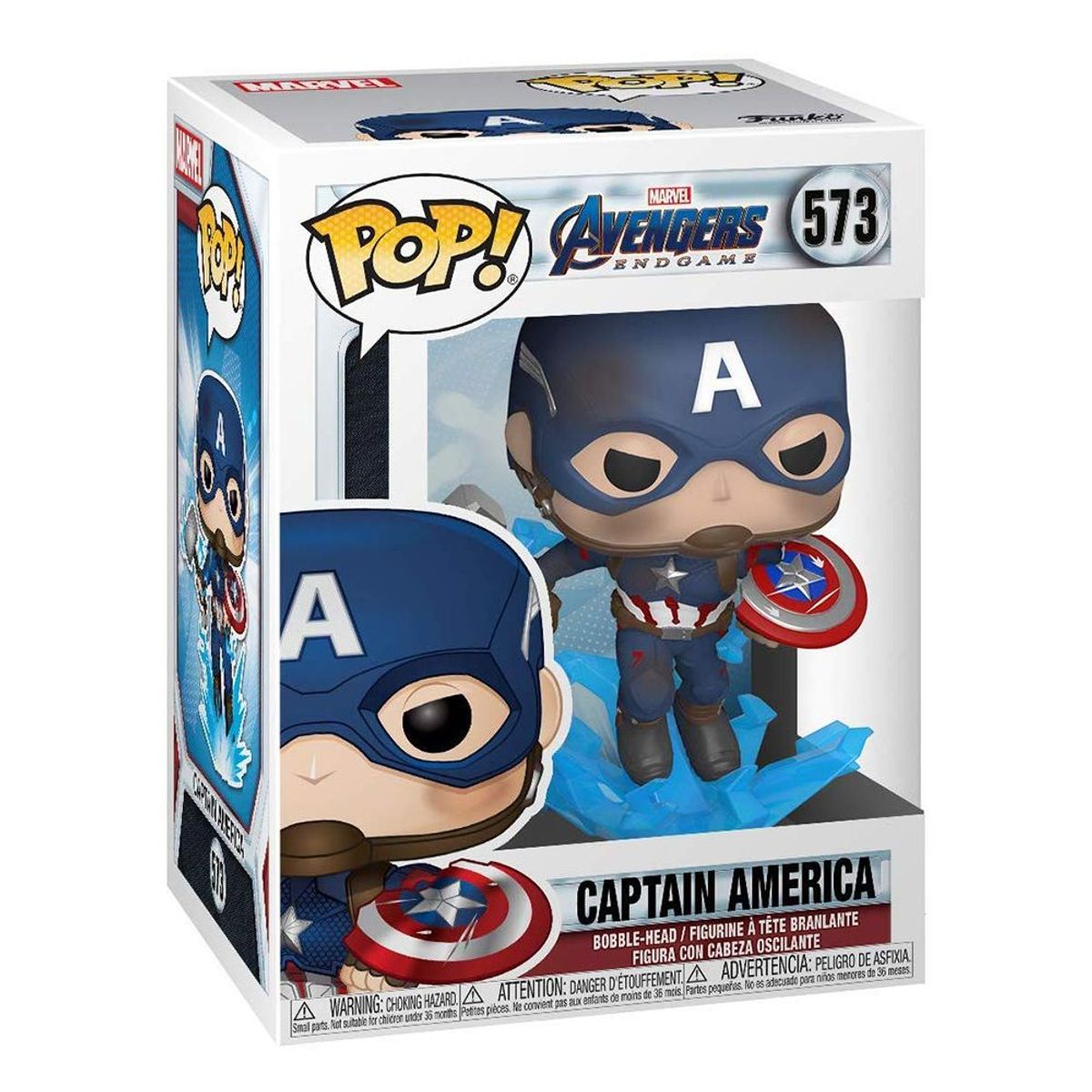 FUNKO - Funko - Pop Avengers Capitan America Escudo Roto