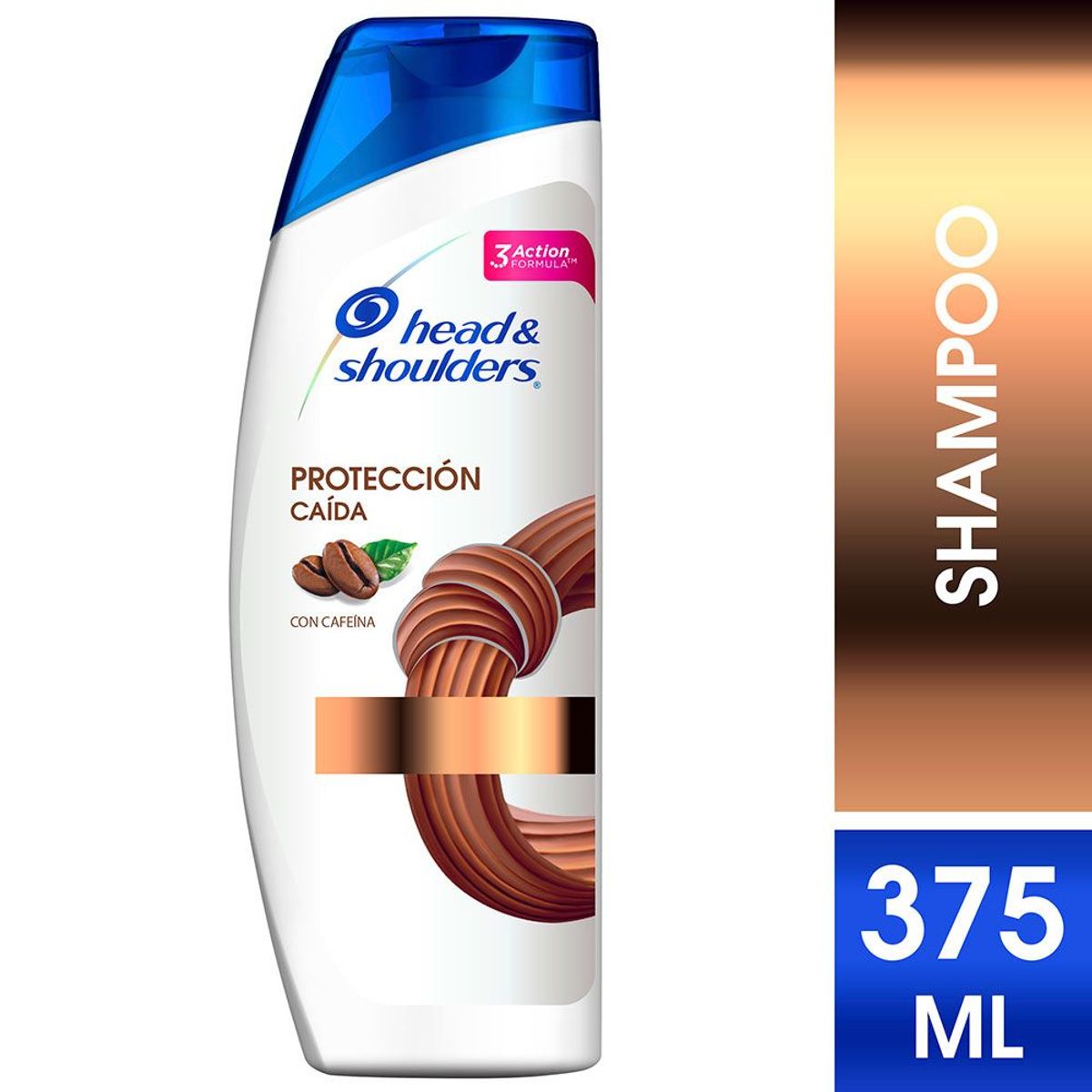HEAD AND SHOULDERS - Head   &  Shoulders Shampoo Protección Caída con Cafeína 375ml