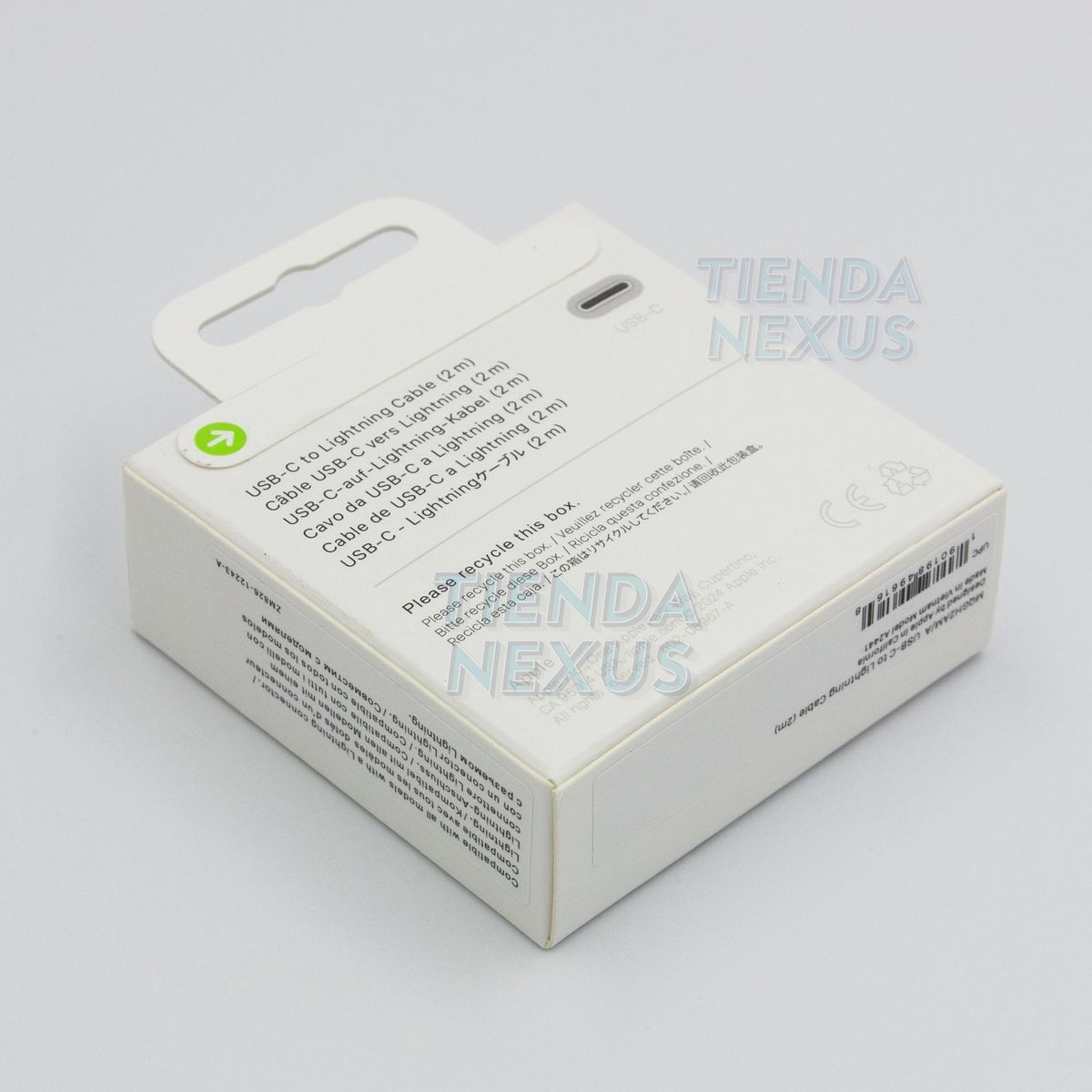 APPLE - Cable Lightning a USB-C de 2 metros Apple Original iPhone