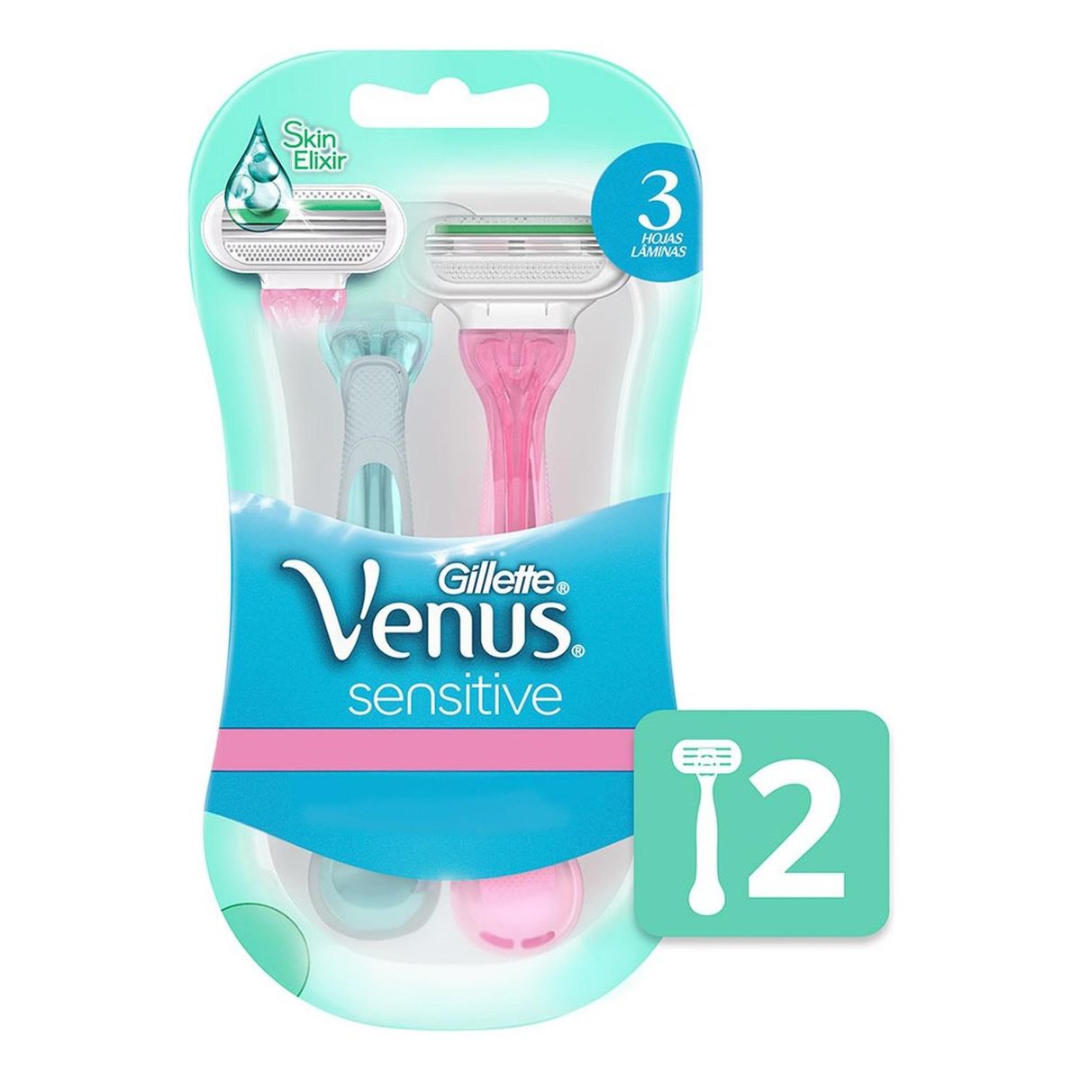 GILLETTE - Gillette Venus Sensitive 2 unidades