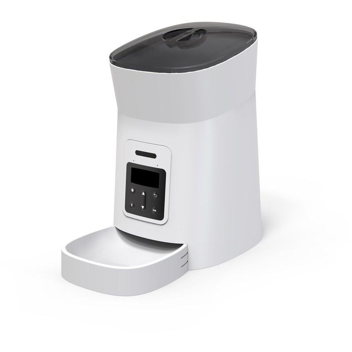 GENERICO - Comedero electrónico programable 4L Blanco