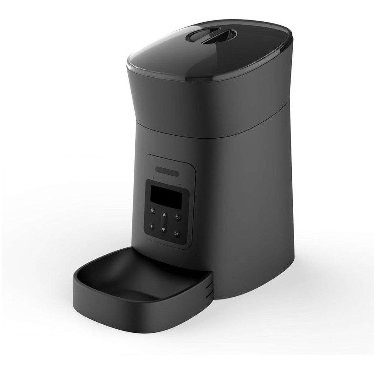 GENERICO - Comedero electrónico programable de 4L -  negro