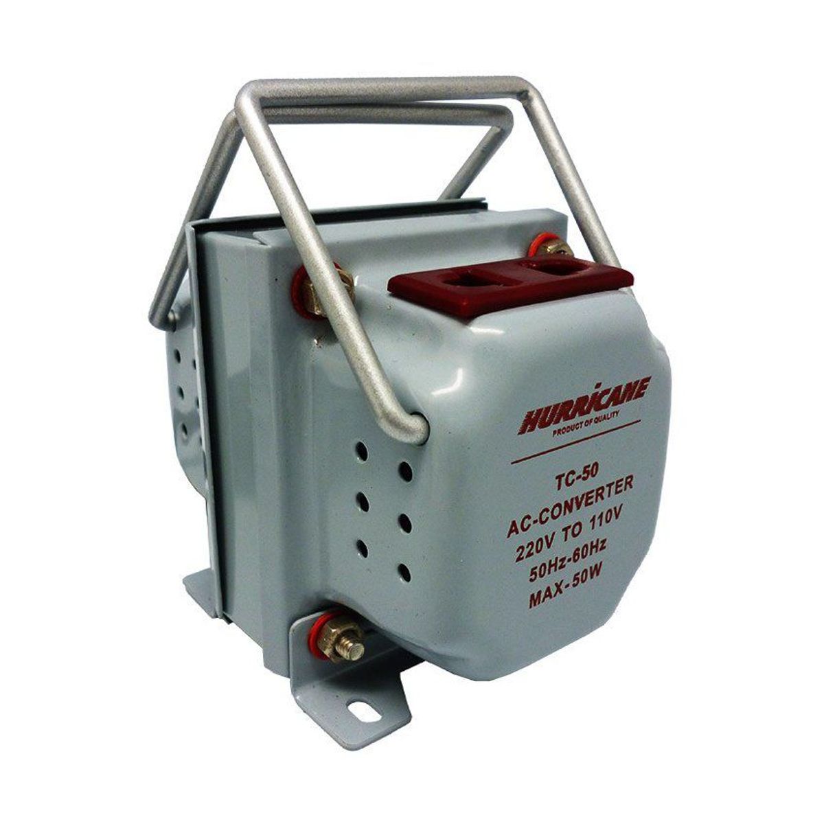 HURRICANE - AUTOTRANSFORMADOR de 220V a 110V 500VA - HURRICANE