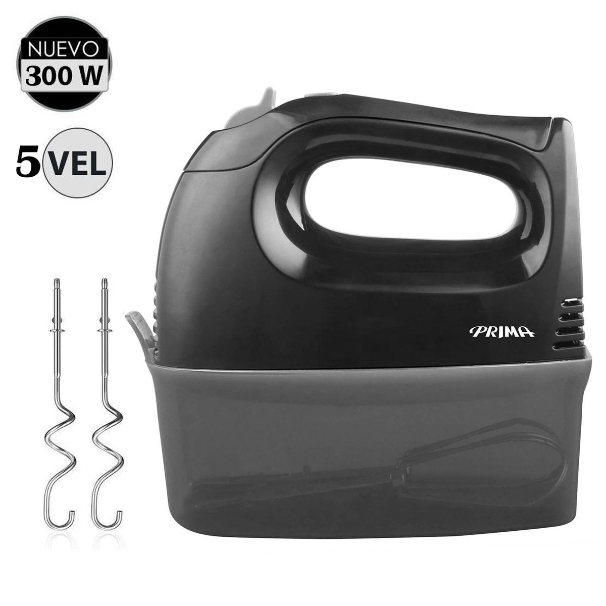 PRIMA - Batidora de Mano Prima HM429-AN 300W Negro