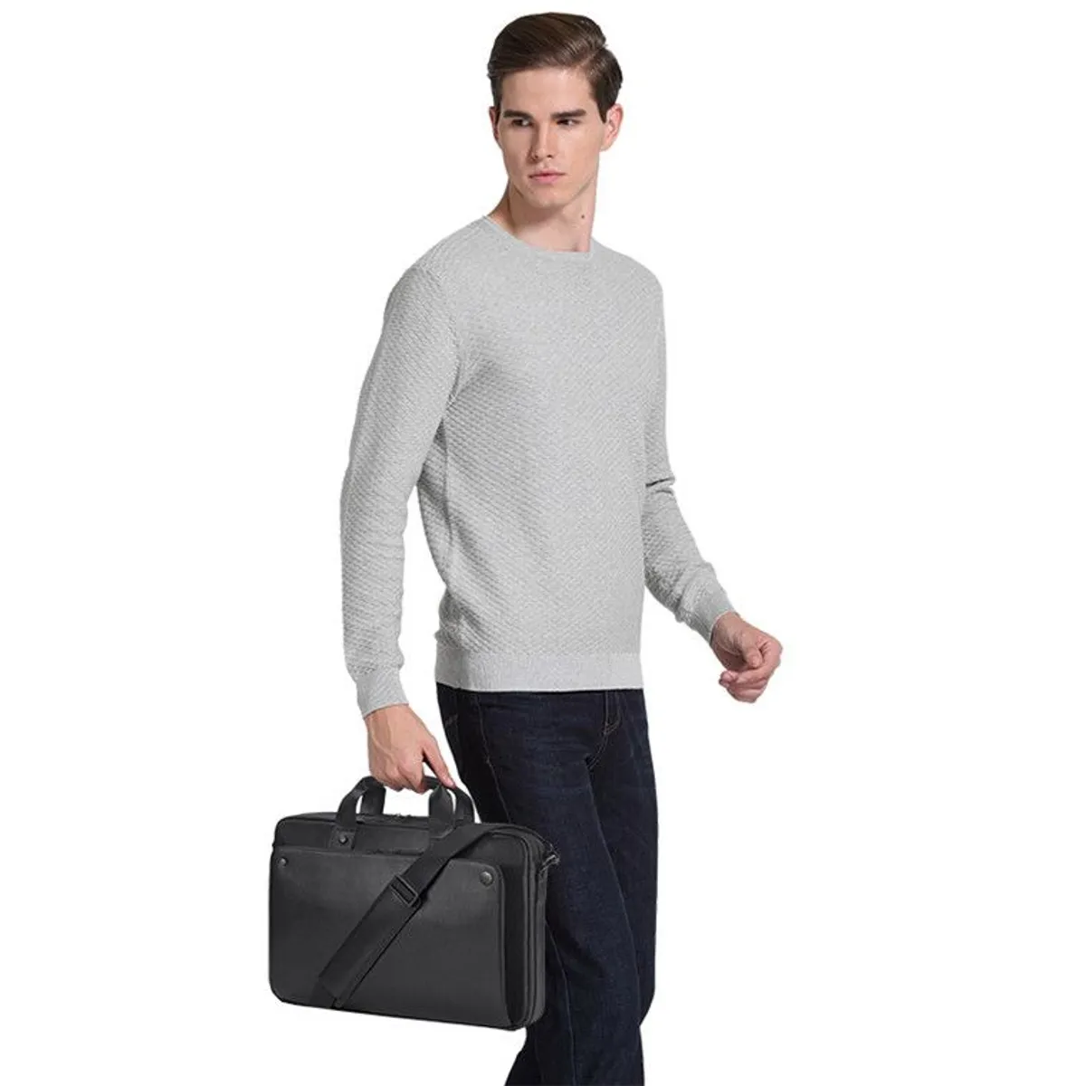 HP - HP Maletín Executive Top Load Funda 156 Cuero - 1LG83AA