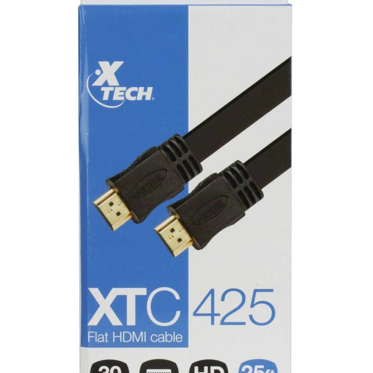 XTECH - Cable Xtech HDMI 7.65 metros 1080p Video Audio 30 AWG - XTC-425