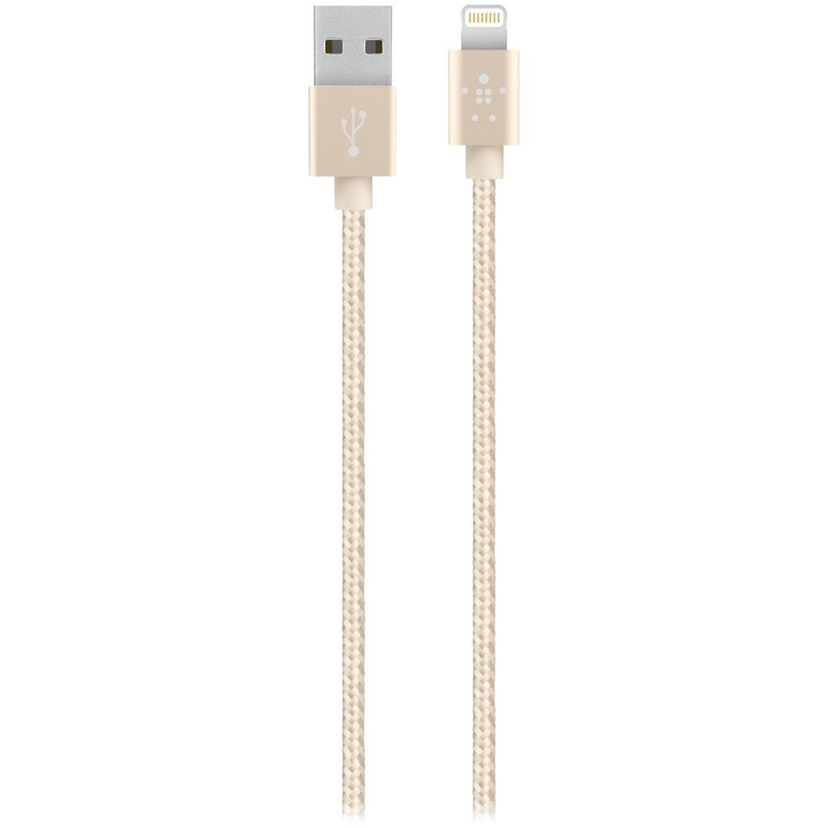 BELKIN - Cable Belkin Lightning to USB 120cm Dorado - F8J144bt04-GLD
