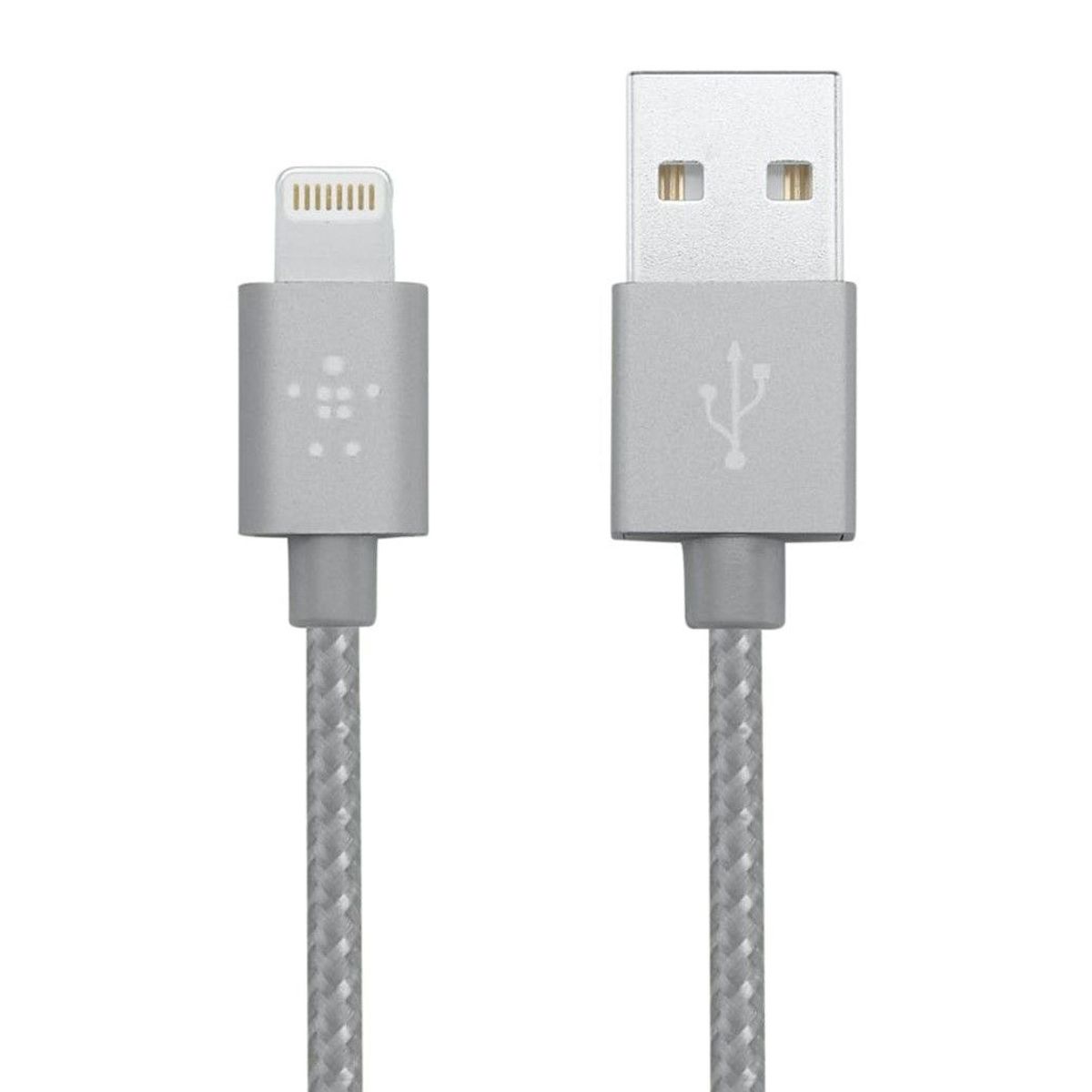 BELKIN - Cable Belkin Lightning to USB 1.2M Gris - F8J144bt04-GRY