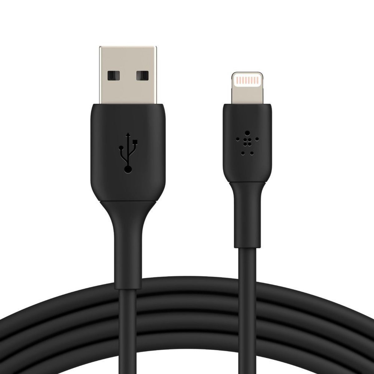 BELKIN - Cable Belkin Lightning 1m a USB Charging MFi Negro - CAA001bt1MBK