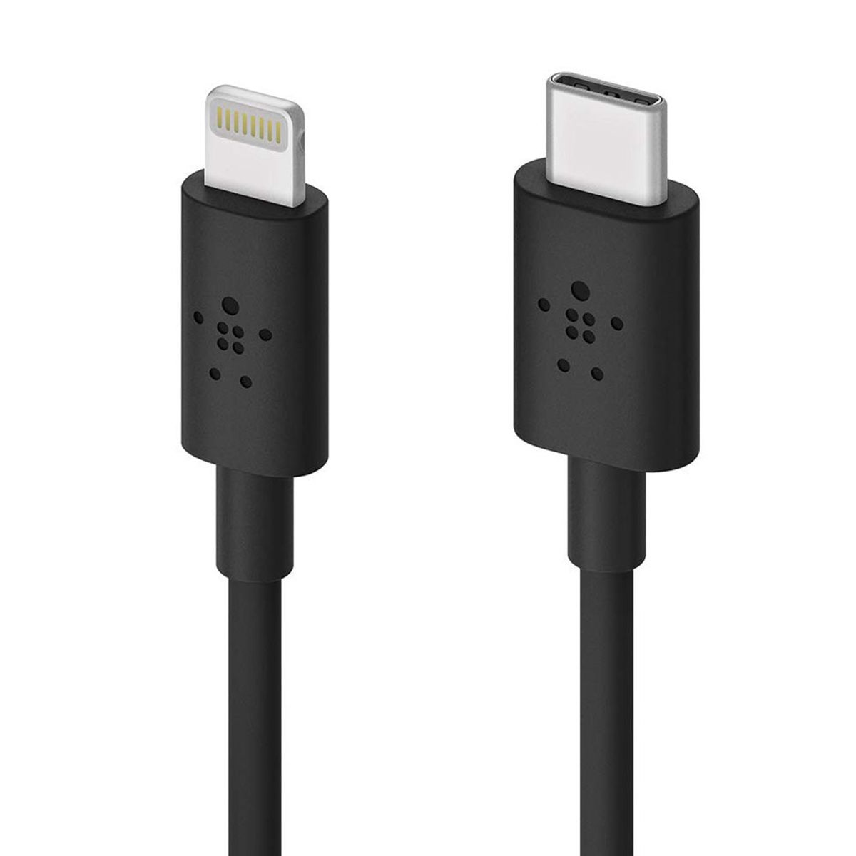 BELKIN - Cable Belkin USB Type-C to Lightning ChargeSync 12m - F8J239BT04-BLK