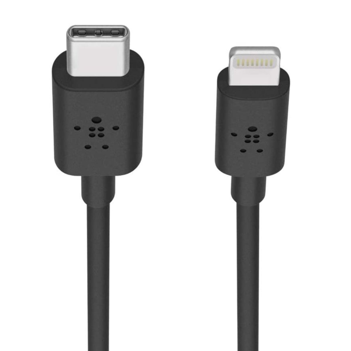 BELKIN - Cable Belkin USB Type-C to Lightning ChargeSync 12m - F8J239BT04-BLK