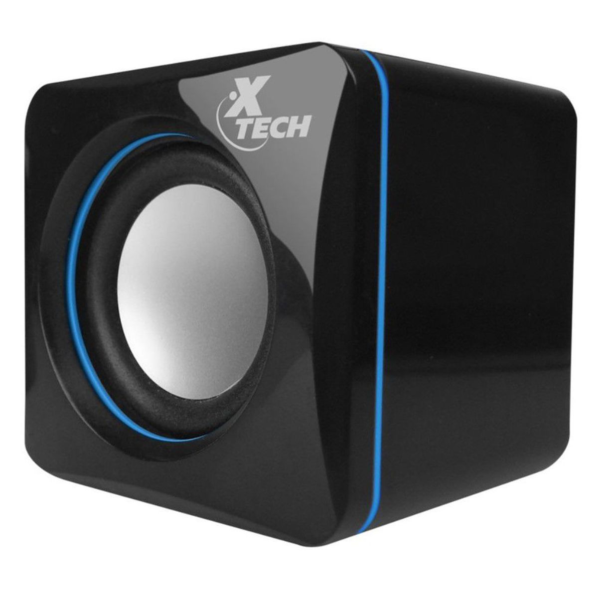 XTECH - Xtech Miniparlantes estéreo alimentación USB y cable de 35mm - XTS-110