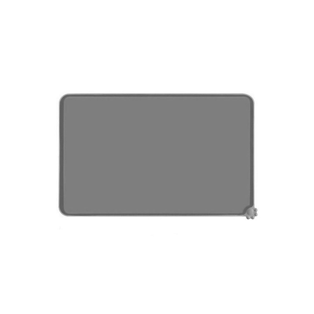 QUE PATAS PET SHOP - Mat Antiderrames Antideslizante para Mascotas Gris