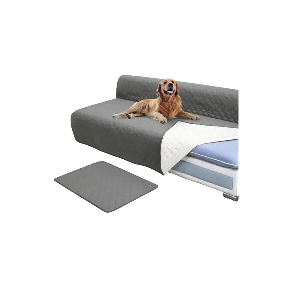 QUE PATAS PET SHOP - Protector de Camas y Muebles Plaza y Media