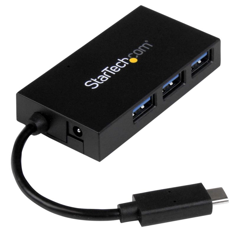 STARTECH - Startech Hub USB-C 3.0 de 4 Puertos 1x USB-C y 3x USB-A - HB30C3A1CFS