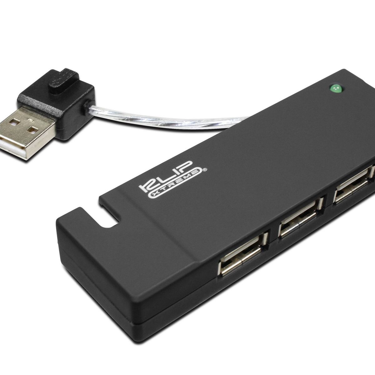 KLIPXTREME - Klip Xtreme Hub USB 2.0 Concentrador de 4 Puertos - KUH-400B