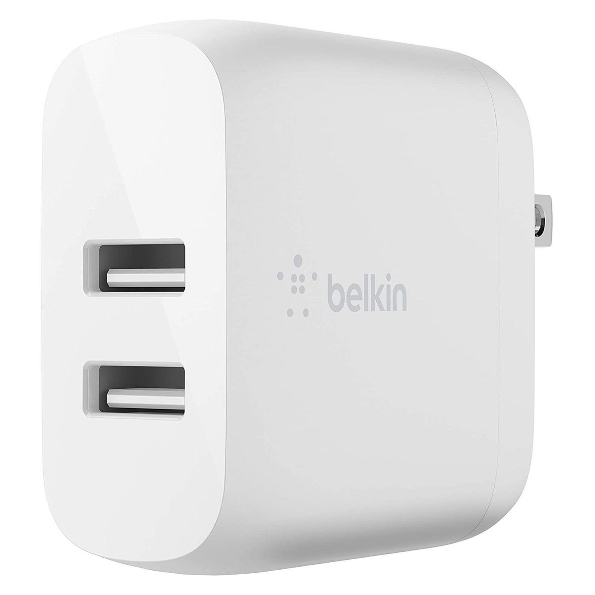 BELKIN - Belkin Cargador USBx2 24W iPhone 12 + Lightning to USB-A WCD001dq1MWH