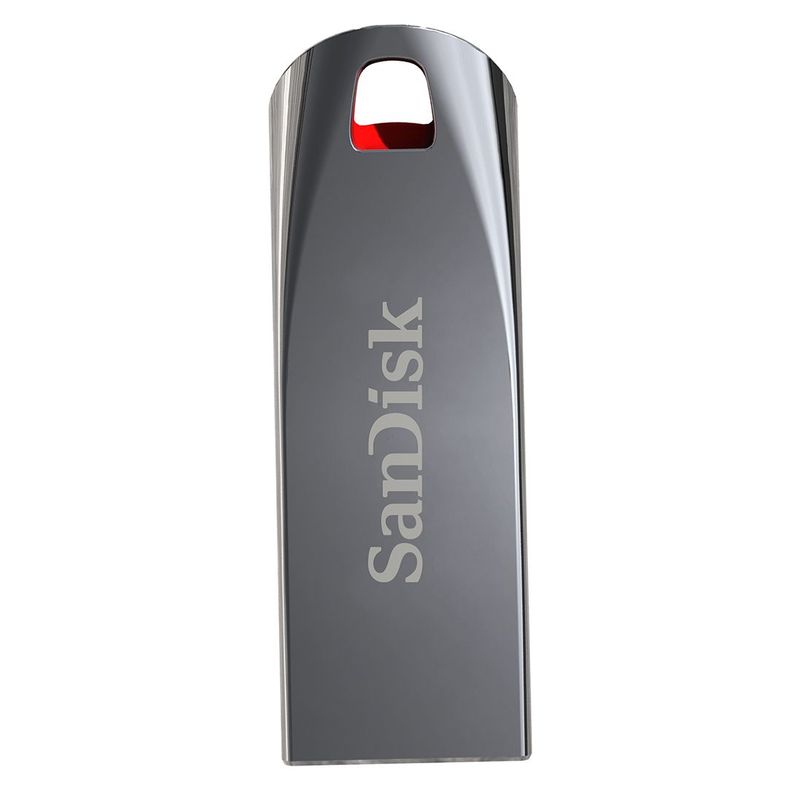 SANDISK - Sandisk USB 16GB Cruzer Force Plateado - SDCZ71-016G-B35