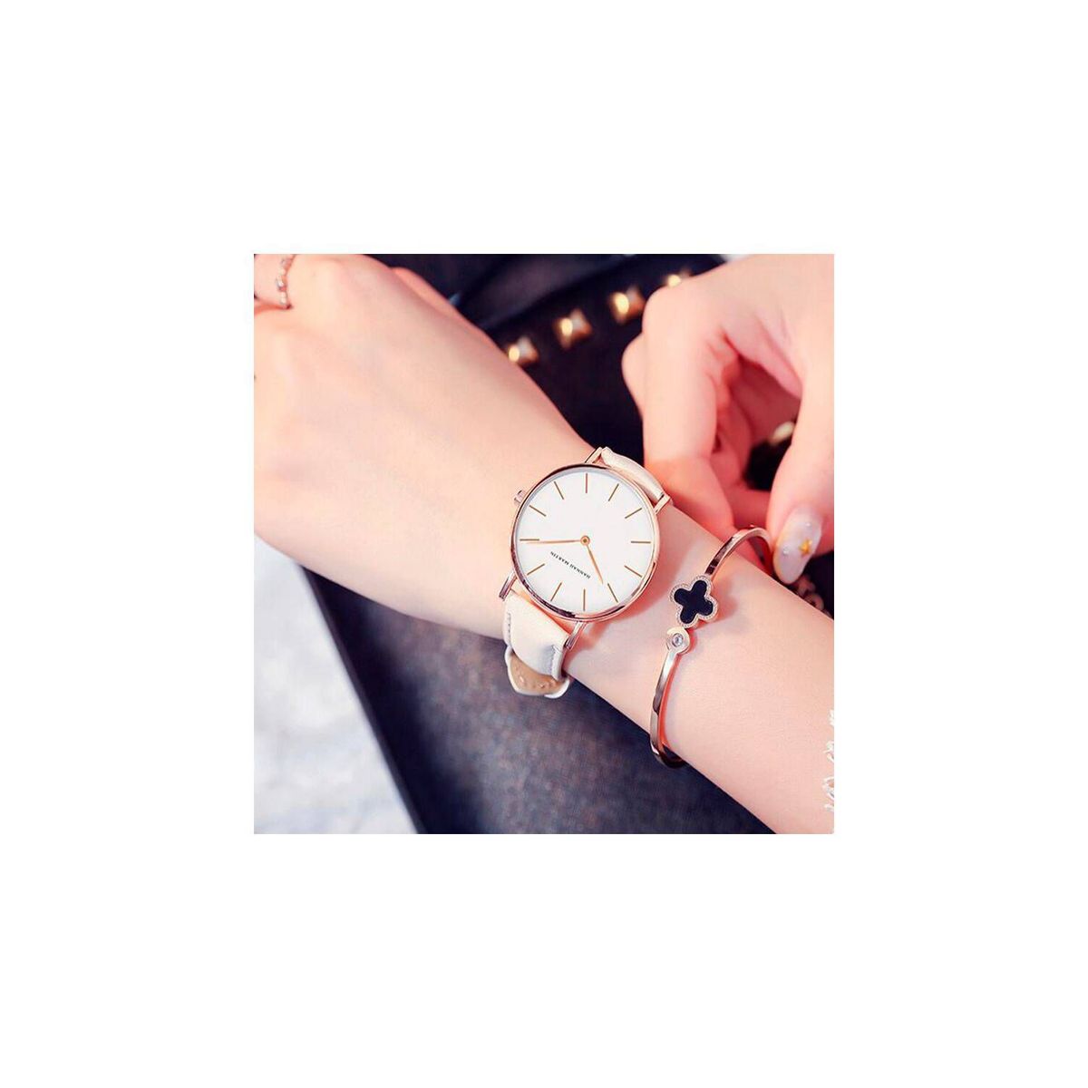 HANNAH MARTIN - RELOJ HANNAH MARTIN BLANCO HM-CB36