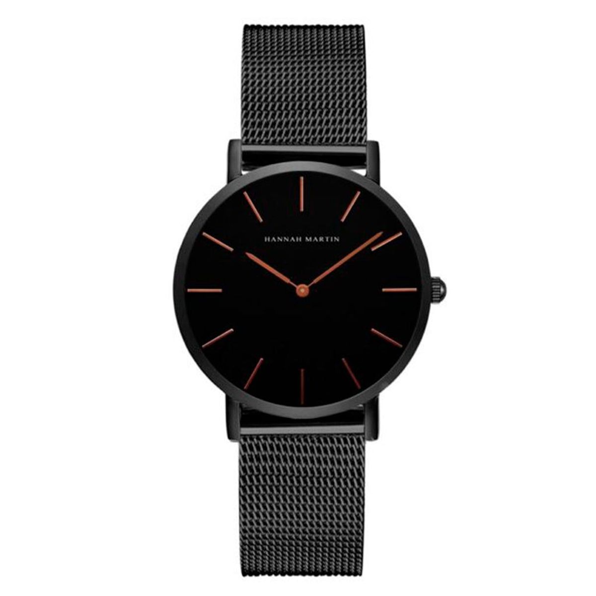 HANNAH MARTIN - RELOJ HANNAH MARTIN - CASUAL BLACK  HAN-35
