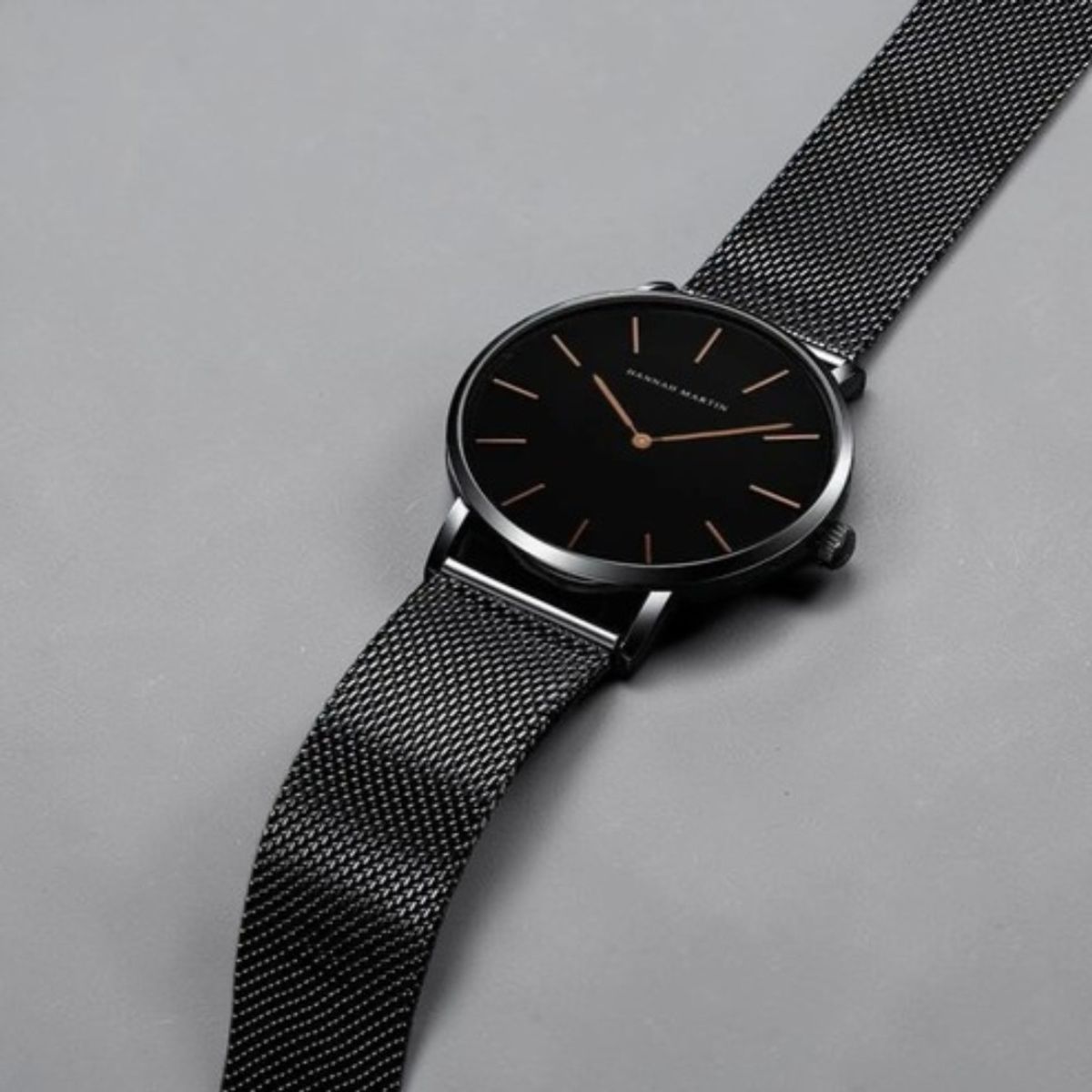 HANNAH MARTIN - RELOJ HANNAH MARTIN HM-CH36 PARA HOMBRE ACERO NEGRO HAN-44