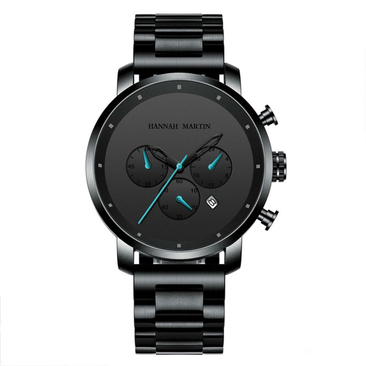 HANNAH MARTIN - RELOJ HANNAH MARTIN - NEGRO TURQUESA HM-111  HAN-7