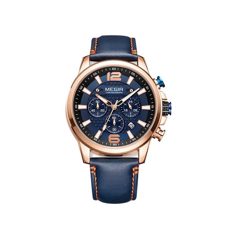 MEGIR - RELOJ HOMBRE MEGIR AZUL MARINO M2156