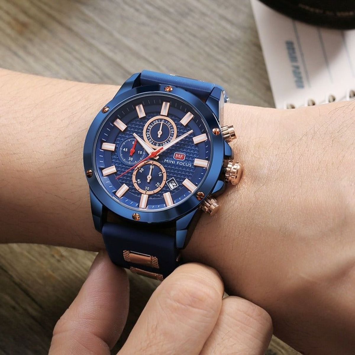 MINI FOCUS - RELOJ HOMBRE MINIFOCUS AZUL MF0268G