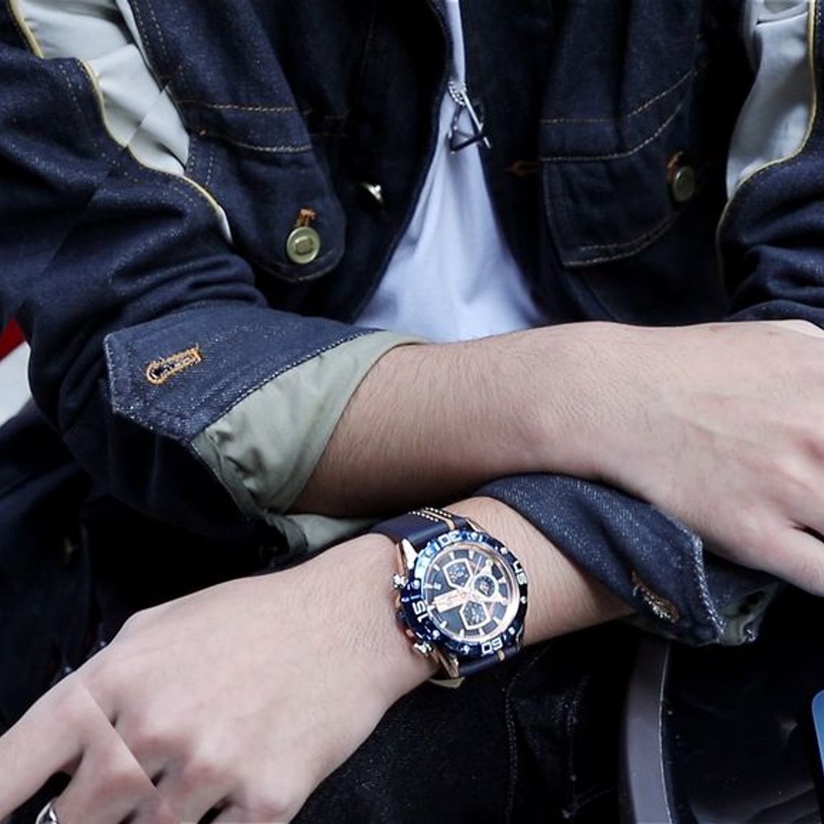 NAVIFORCE - RELOJ NAVIFORCE NF8018 MOCA AZUL COBRIZO