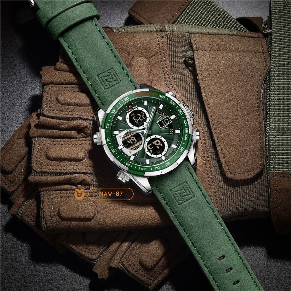 NAVIFORCE - RELOJ NAVIFORCE NF9197 VERDE CASUAL