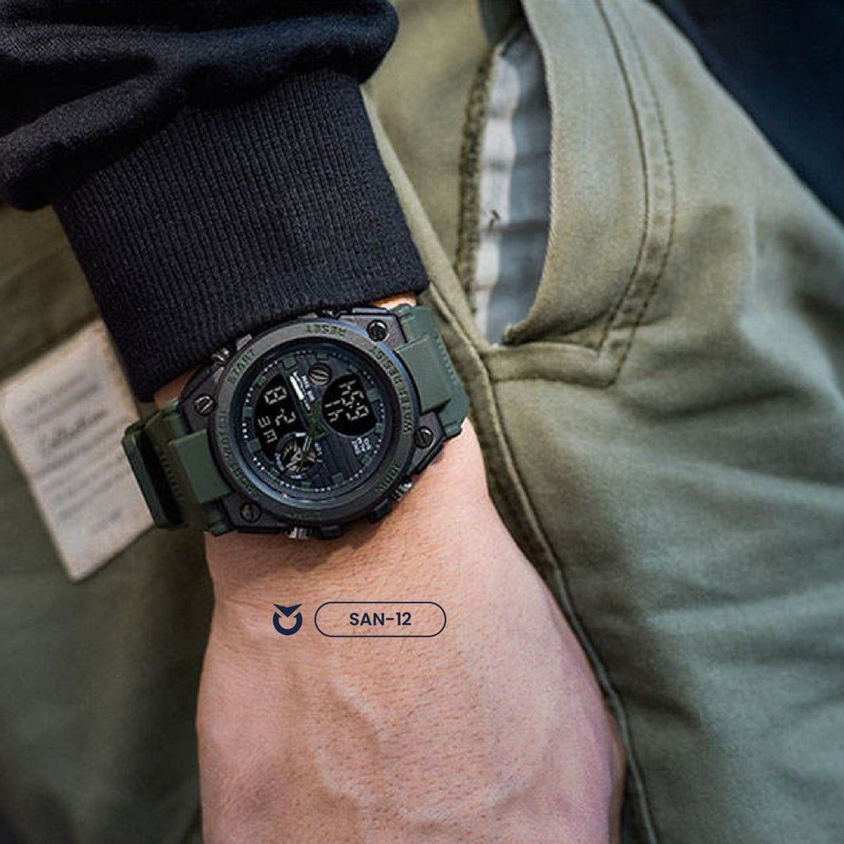 SANDA - RELOJ HOMBRE SANDA EDICI?N MILITAR 739