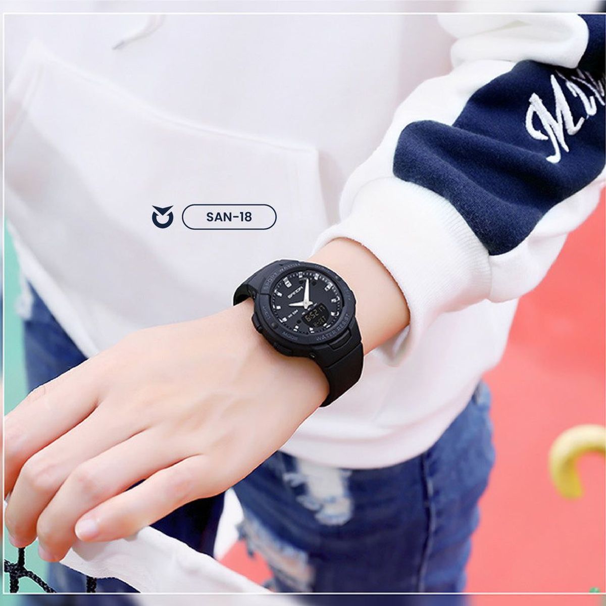 SANDA - RELOJ MUJER SANDA EDICI?N VERANO NEGRO 6005