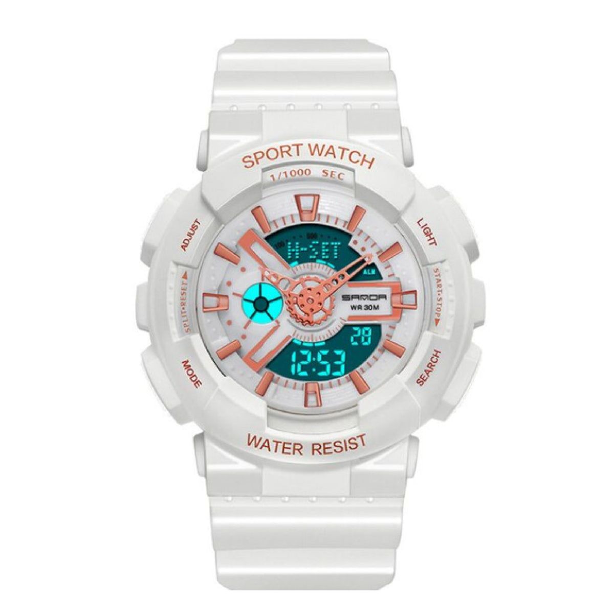 SANDA - RELOJ MUJER SANDA BLANCO PERLA ROSA  292