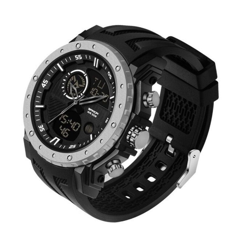 SANDA - RELOJ HOMBRE SANDAPLATA SAN-8