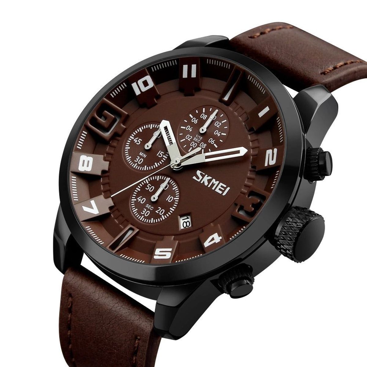 SKMEI - RELOJ SKMEI 1309 MARRON CASUAL DIARIO