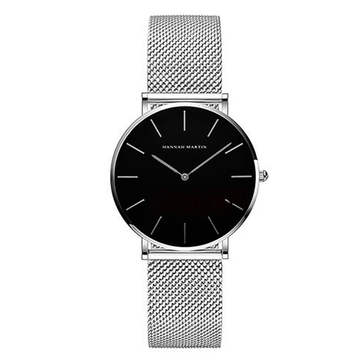 HANNAH MARTIN - RELOJ HANNAH MARTIN PLATEADO CASUAL HM-36