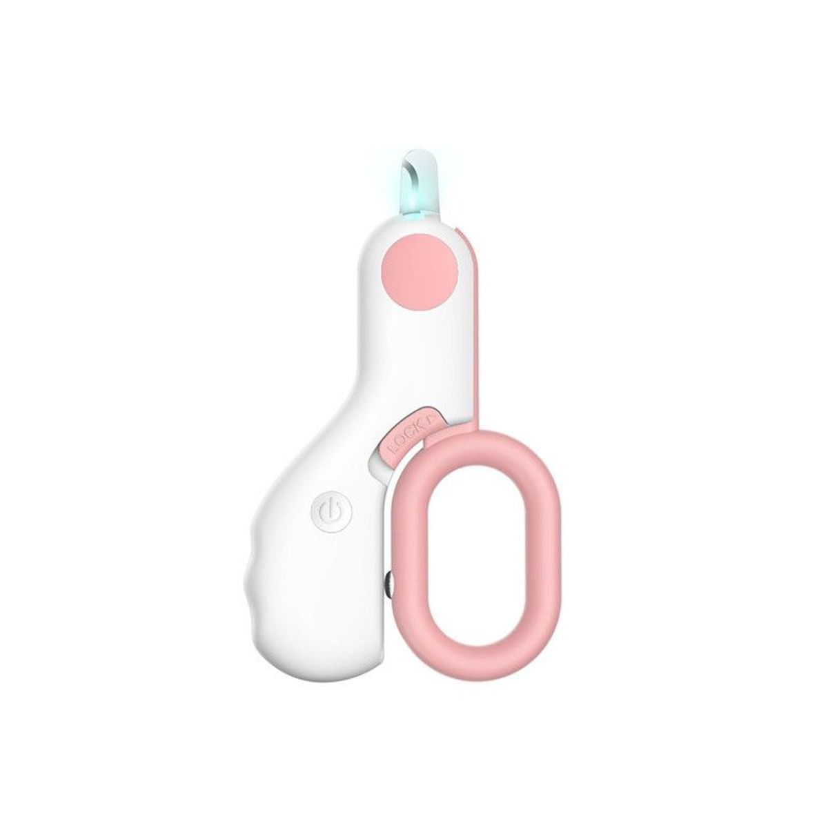 QUE PATAS PET SHOP - Cortauñas LED para Mascotas Rosado…