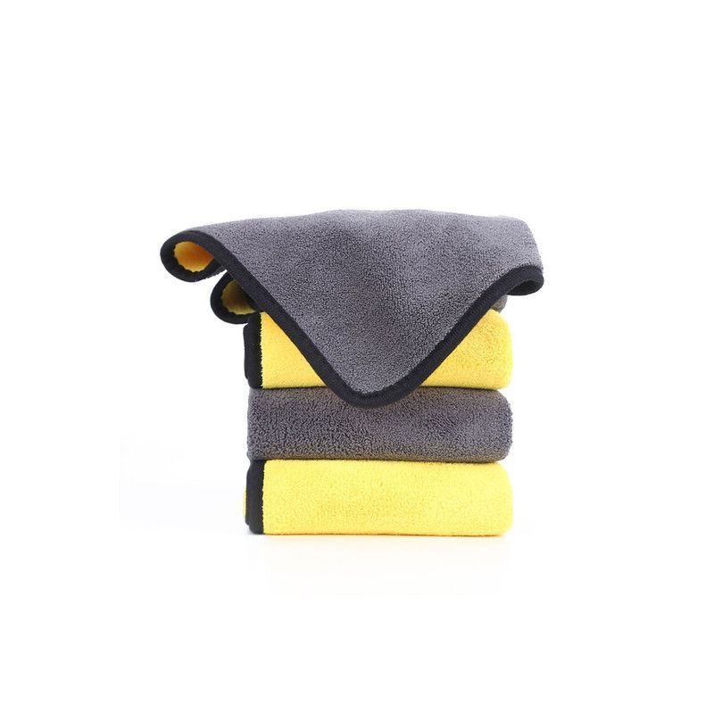 QUE PATAS PET SHOP - Toalla de Baño Amarillo para Mascotas Talla L