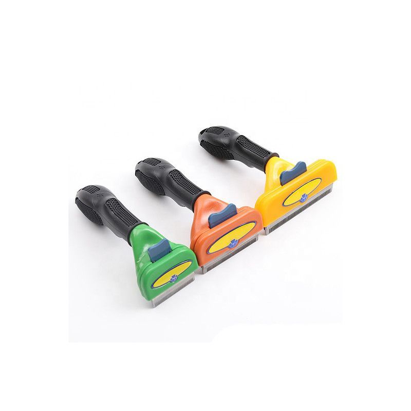 QUE PATAS PET SHOP - Cepillo Removedor de Pelos para Perro M Corto