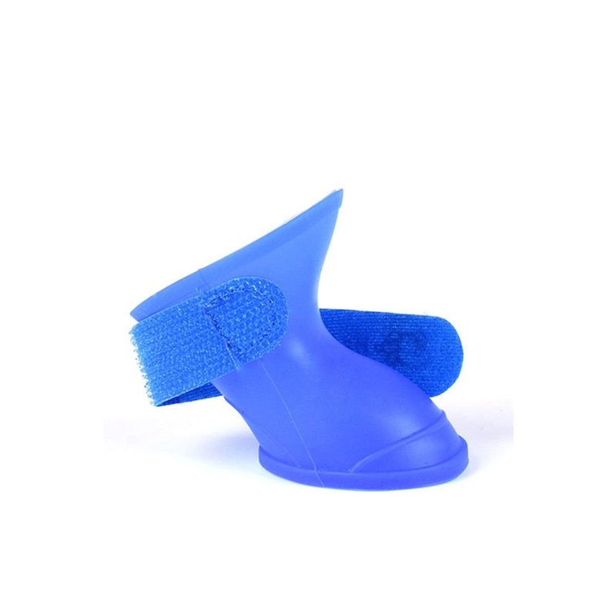 QUE PATAS PET SHOP - Zapatos de Silicona Azul Talla XL