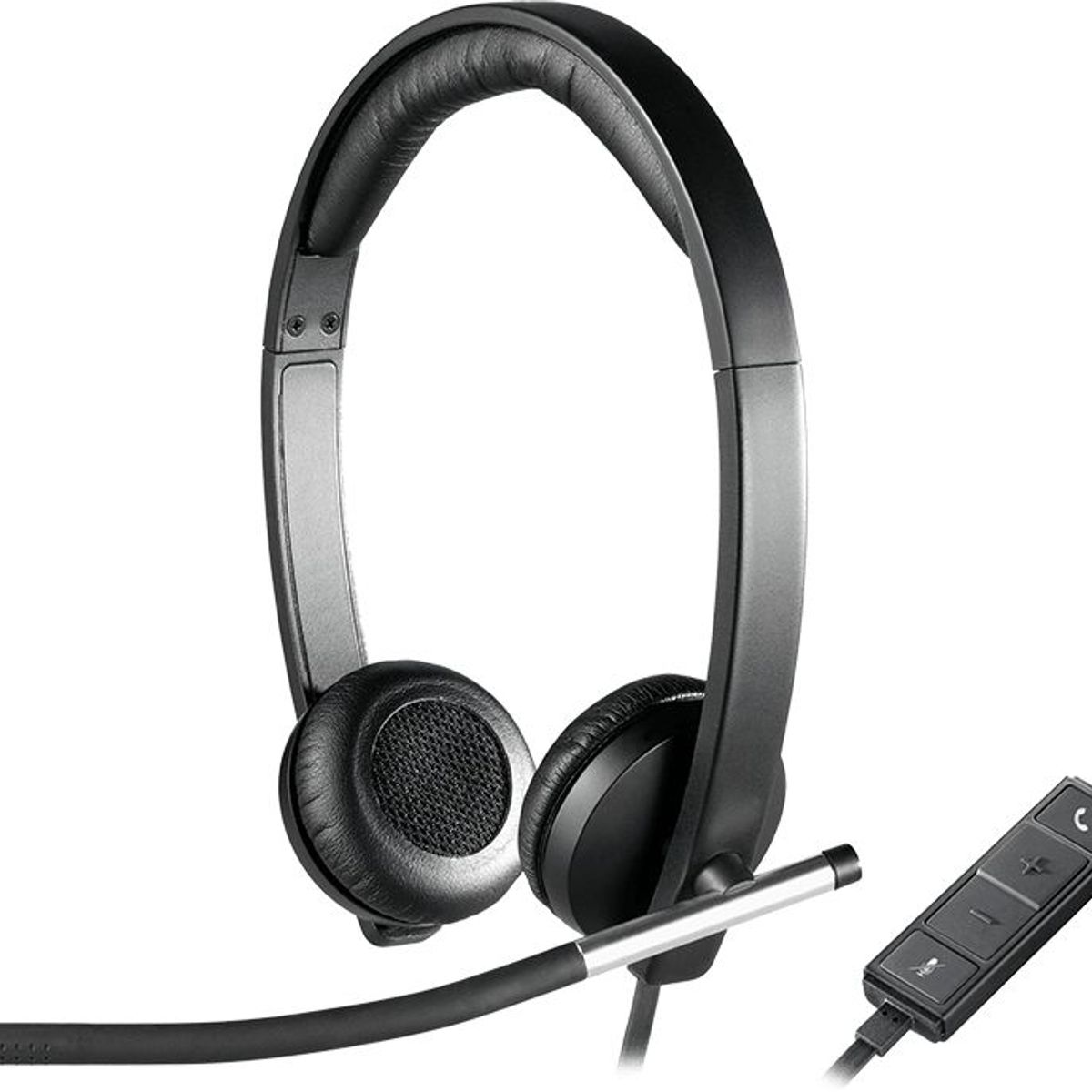 LOGITECH - Logitech Audífono con Micro B2B H650E Headset Stereo USB - 981-000518